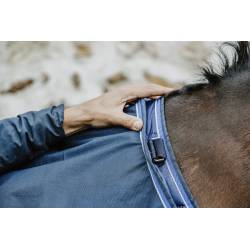 Zoom sur le garrot de la couverture 50 g Classic 1200 D Equithème