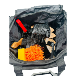 Set de pansage Ultra dans son sac vue de dessus
