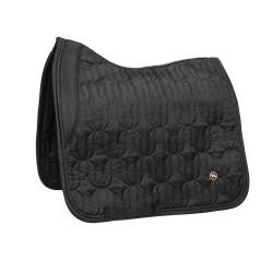 Tapis de dressage Deep nights noir Back on Track vue de profil