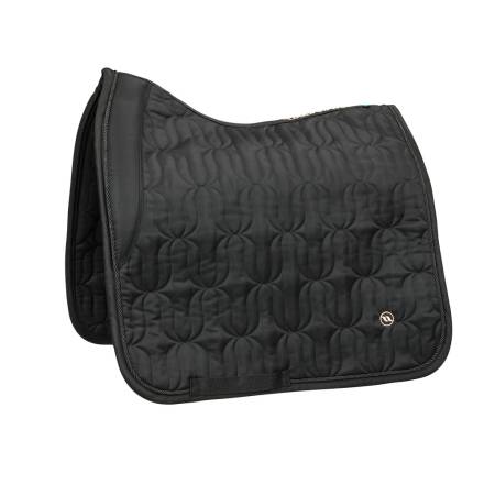 Tapis de dressage Deep nights noir Back on Track vue de profil