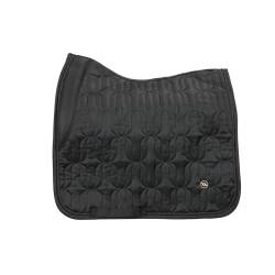 Tapis de dressage Deep nights noir Back on Track vue de profil