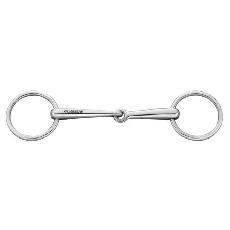 Mors de bride 2 anneaux 14 mm Sprenger vue de face
