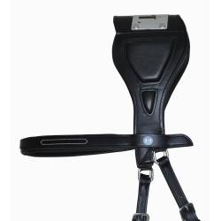 Zoom sur le haut du filet Essentiel à pont T de T noir