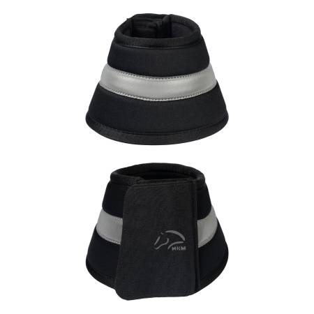 Cloches réfléchissantes HKM noires