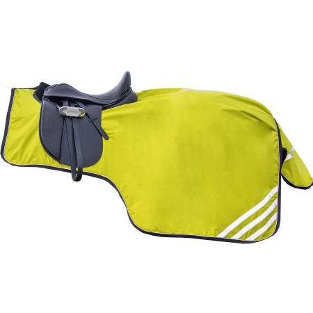 Couvre reins Reflective doublure polaire HKM jaune fluorescent