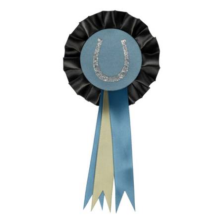 Zoom sur la décoration amovible du tapis Nele HKM pour poney shetland