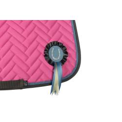 Zoom sur le tapis Nele rose HKM pour poney shetland sans la décoration amovible