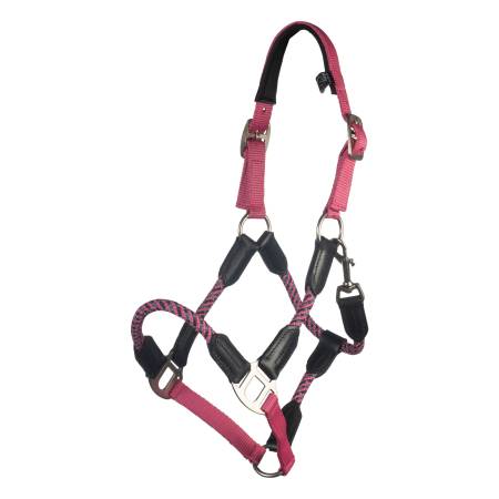 Licol Nele rose HKM pour poneys Shetlands