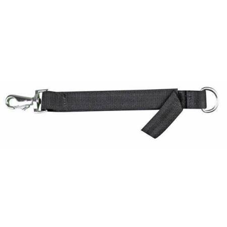 Zoom sur une sangle de la rallonge de poitrail HKM pour couverture chevaux
