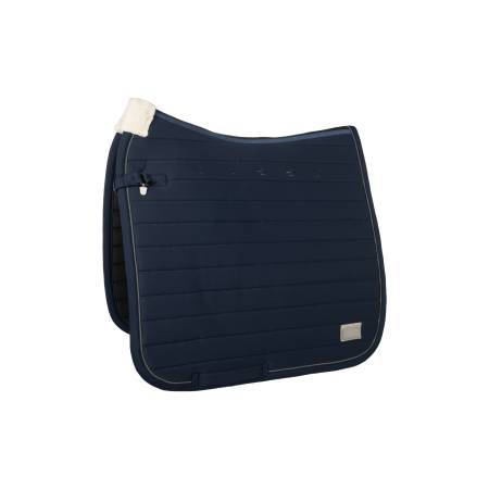 Tapis de dressage Livigno Elegance marine HKM pour chevaux