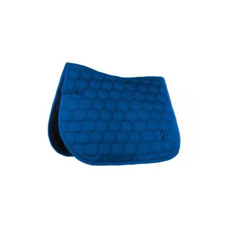 Tapis de selle Amalfi Sportive bleu HKM pour chevaux