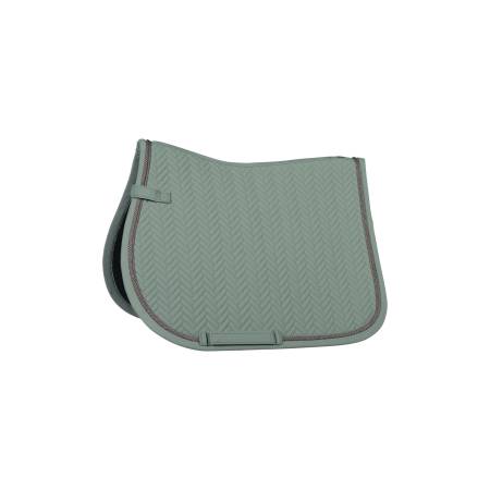 Tapis de selle Florence sauge HKM pour chevaux