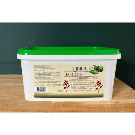 Pot de Locomotion + chondroïtine Ungula Naturalis pour chevaux
