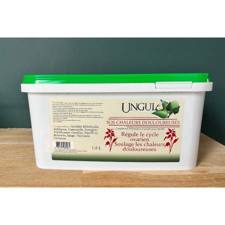 Pot de SOS Chaleurs douloureuses Ungula Naturalis pour chevaux
