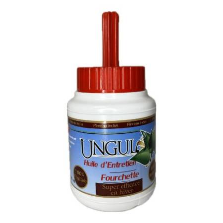 Pot d'huile entretien fourchette Ungula Naturalis pour sabots chevaux