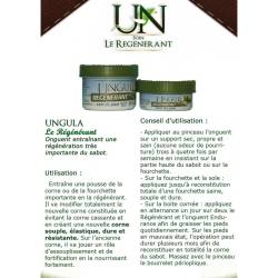 Notice fabriquant du régénérant sabots Ungula Naturalis page 1