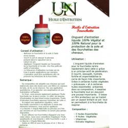 Notice fabriquant de l'huile entretien fourchette Ungula Naturalis