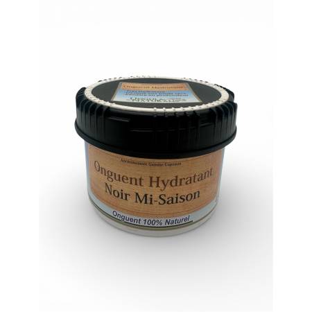 Pot d'onguent Mi-saison Noir hydratant Ungula Naturalis