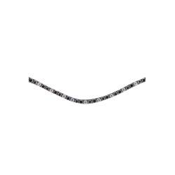 Détail du frontal Precious tricolore HKM Noir / Gris / Blanc