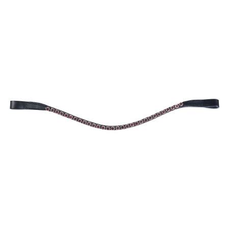 Frontal Precious rose HKM pour filet chevaux