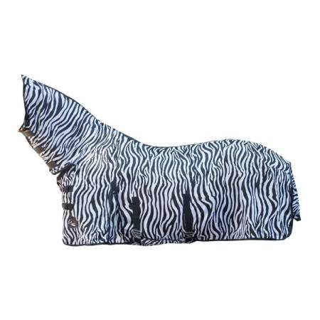 Chemise combo anti-mouches Zebra HKM vu de profil