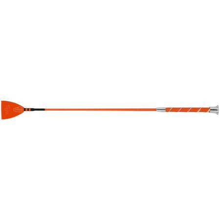 Cravache Candy Whip & Go orange pour chevaux et poneys