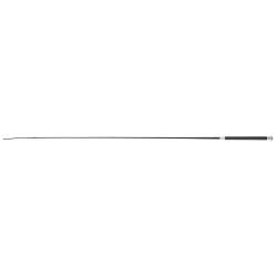 Stick de dressage Saumur Whip & Go noir pour chevaux et poneys
