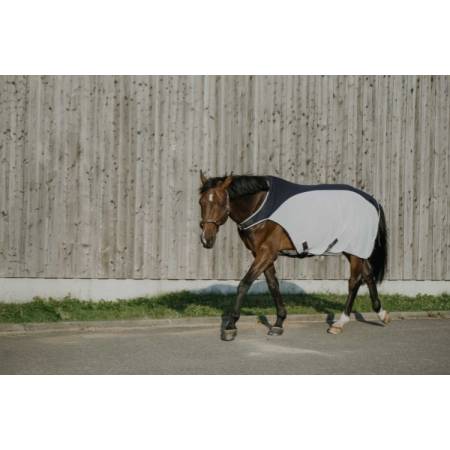 Chemise de marcheur anti-insectes Flycool Equithème sur un cheval