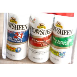 Zoom sur le Try-Pak Showsheen Absorbine soins pour chevaux