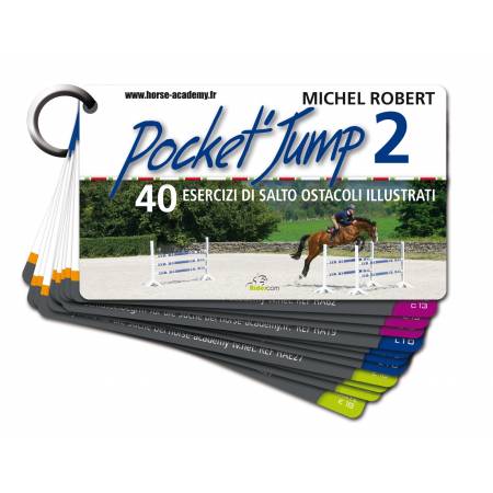 Fiches d'exercices d'obstacles par Michel Robert en italien