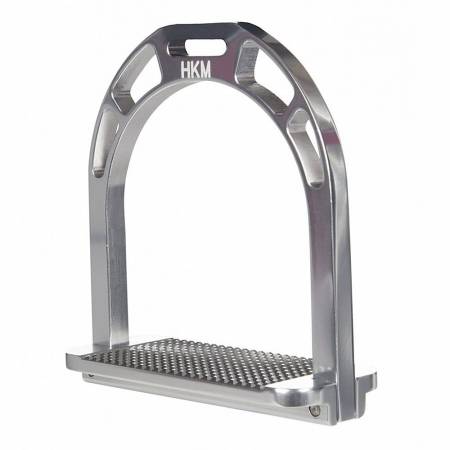 Étriers aluminium HKM vue de 3 quarts