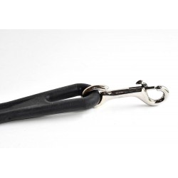 Zoom sur la longe caoutchouc anti-renard 56 cm Norton noire