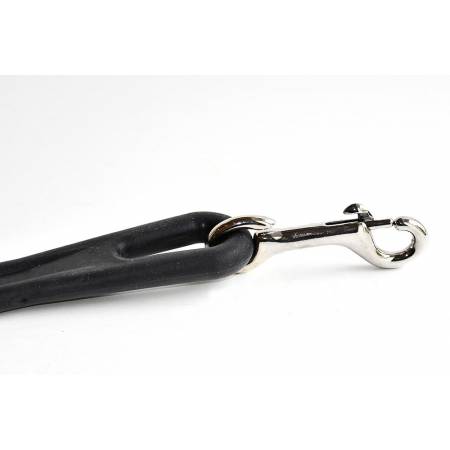Zoom sur la longe caoutchouc anti-renard 56 cm Norton noire