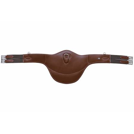 Sangle bavette Canter marron noisette