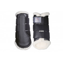 Guêtres mouton noires HKM Confort noires