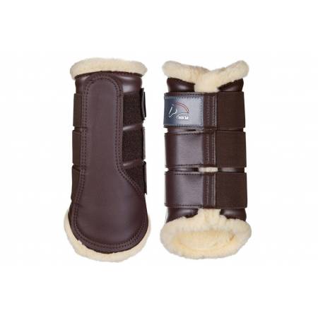 Guêtres mouton HKM Confort marron