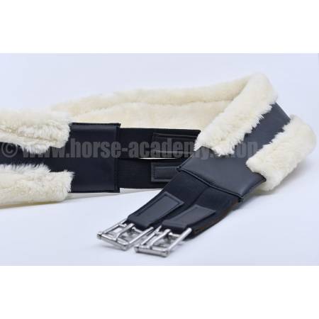Sangle mouton XTR Norton noire et mouton écru