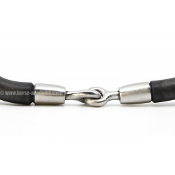 Zoom sur la brisure du mors caoutchouc Pinchless Metalab