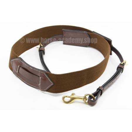 Fausse bricole élastique marron Eric Thomas