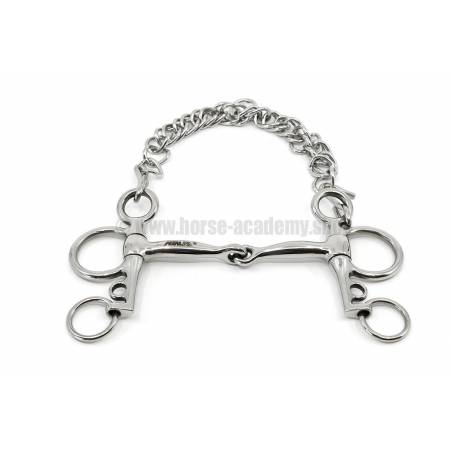 Mors pelham fin simple brisure Metalab branches courtes