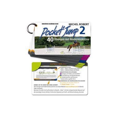 Fiches d'exercices d'obstacles par Michel Robert en allemand