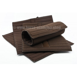 Sous bandages pour poney Lamicell marrons
