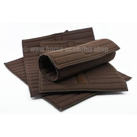 Sous bandages pour poney Lamicell marrons