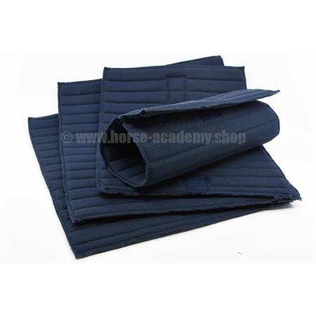 Sous bandages pour poney Lamicell bleus marines
