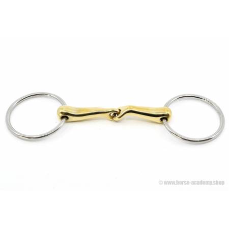Mors simple anatomique en maillechort HKM