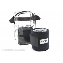 Bandes de travail élastiques 2 en 1 Norton noires
