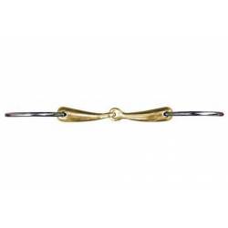 Mors simple brisure en maillechort