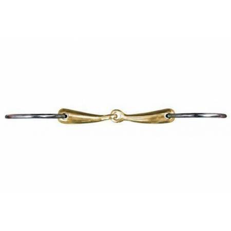 Mors simple brisure en maillechort
