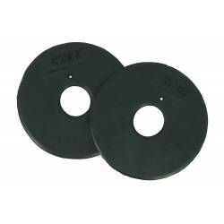 Rondelles de mors semi-ouvertes Norton noires