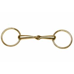 Mors simple brisure maillechort Feeling